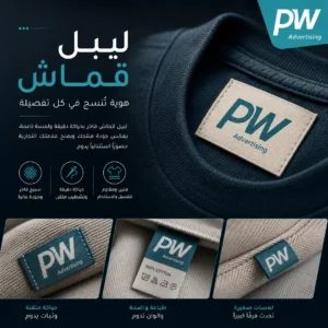 طباعة ليبل قماش